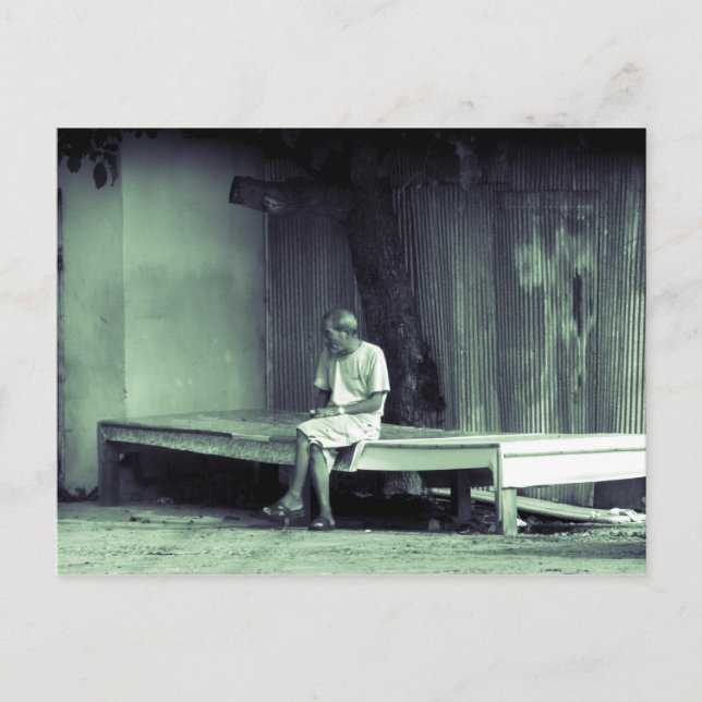 Postal Esperando (Anverso)