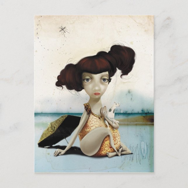 Postal esperando... (Anverso)