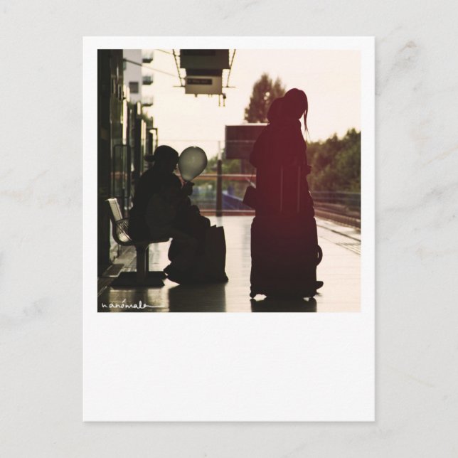 Postal Esperando (Anverso)