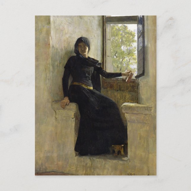 Postal Esperando, antes de 1905 (Anverso)