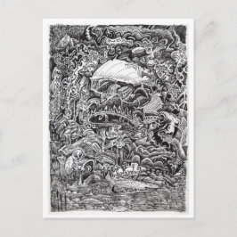 Postal Esperando la salida del Maelstrom