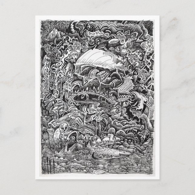 Postal Esperando la salida del Maelstrom (Anverso)