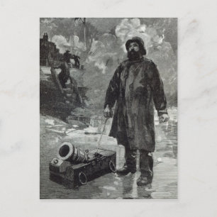 Postal Esperando la señal