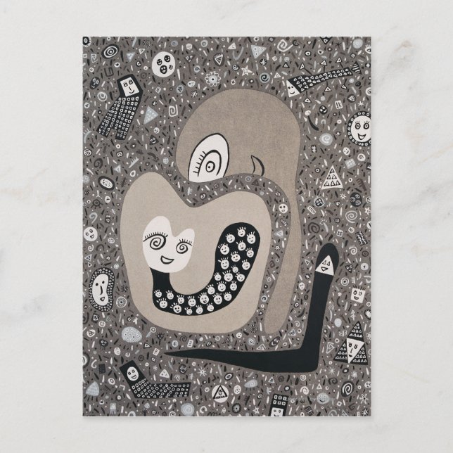 Postal Esperando Un Bebé (Anverso)