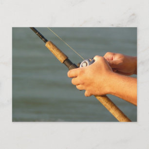 Postal Esperando una cometa