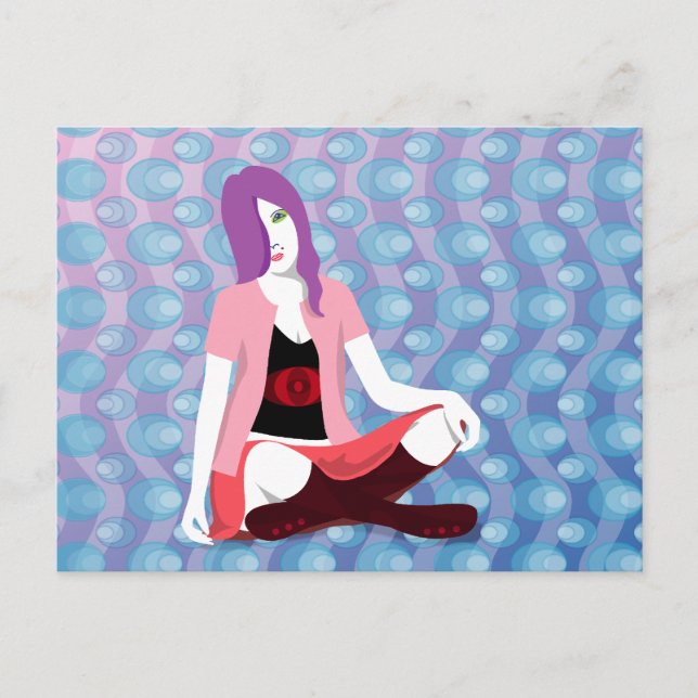 Postal "Esperándote" (Anverso)