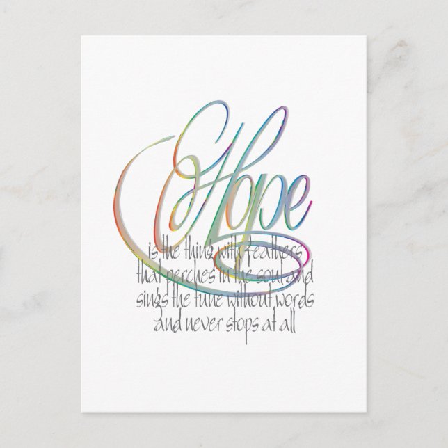 Postal Esperanza (Anverso)