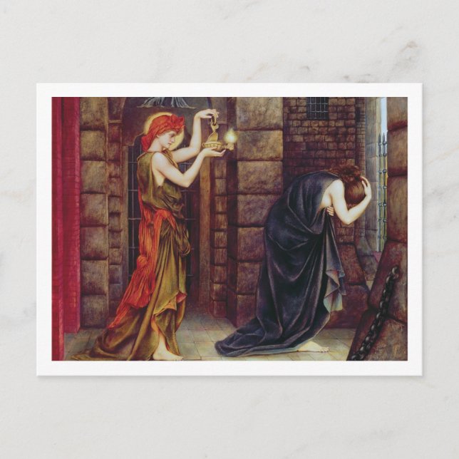 Postal Esperanza en la prisión de la desesperación (aceit (Anverso)