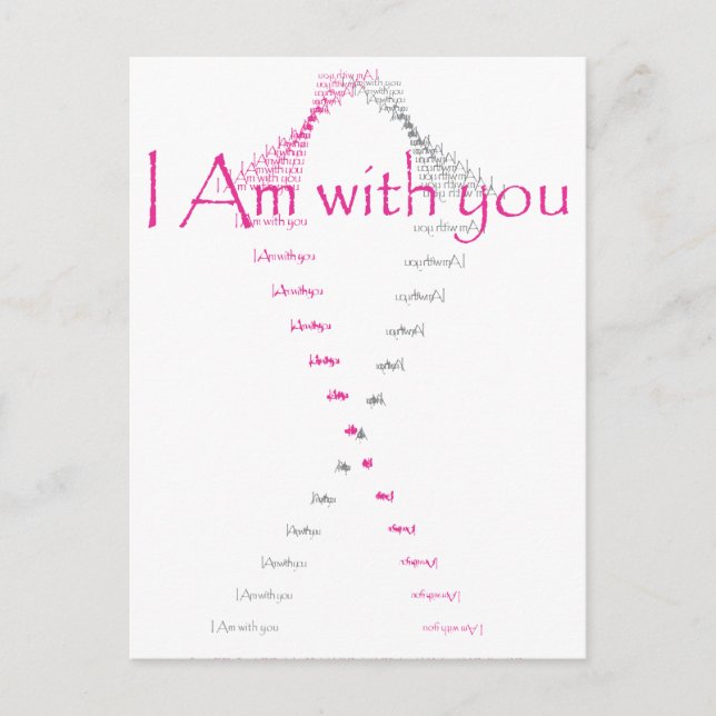 Postal Esperanza por una cura para el cáncer de mama (Anverso)