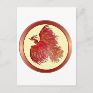 Postal Esperanza sobre dolor Fénix