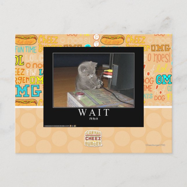 Postal Esperar (Anverso)