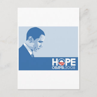 Postal esperar a Obama