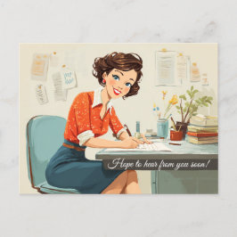 Postal ¡Espero oír de ti pronto!