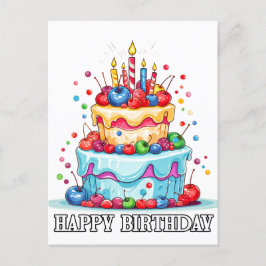 Postal Espero que tengas un feliz cumpleaños