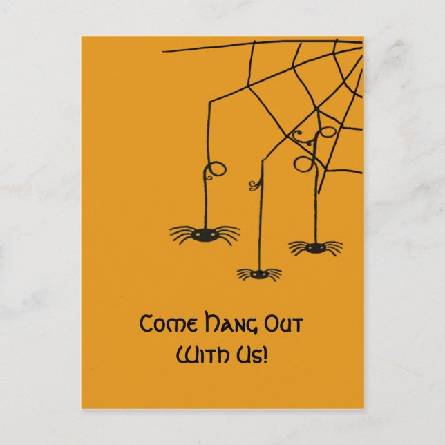 Postal Espinosas arañas (Anverso)