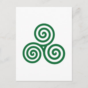 Postal Espiral celta