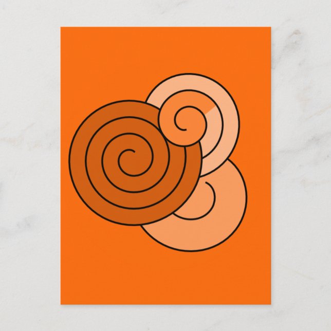 Postal espiral-designhi (Anverso)