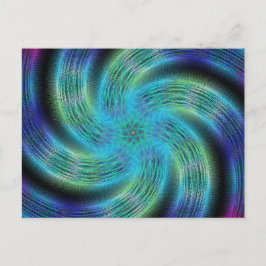 Postal Espiral espacial