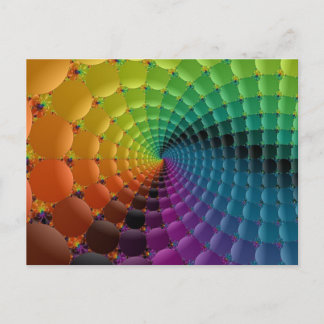 Postal espiral retro