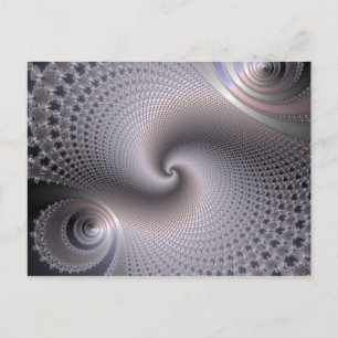 Postal Espirales interminables - Arte Fractal