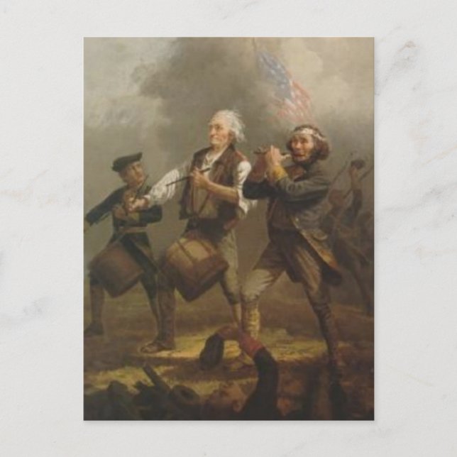 Postal Espíritu de 76 (Anverso)