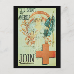 Postal Espíritu De Estados Unidos Segunda Guerra Mundial