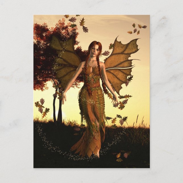 Postal Espíritu de otoño (Anverso)