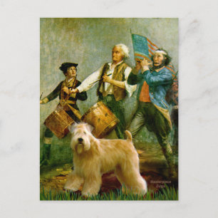 Postal Espíritu del 76 - Wheaten Terrier 2B