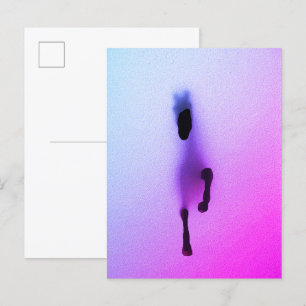 Postal Espíritu del Caballo – Arte de Pared Abstracto