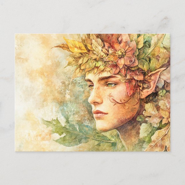 Postal Espíritu forestal (Anverso)