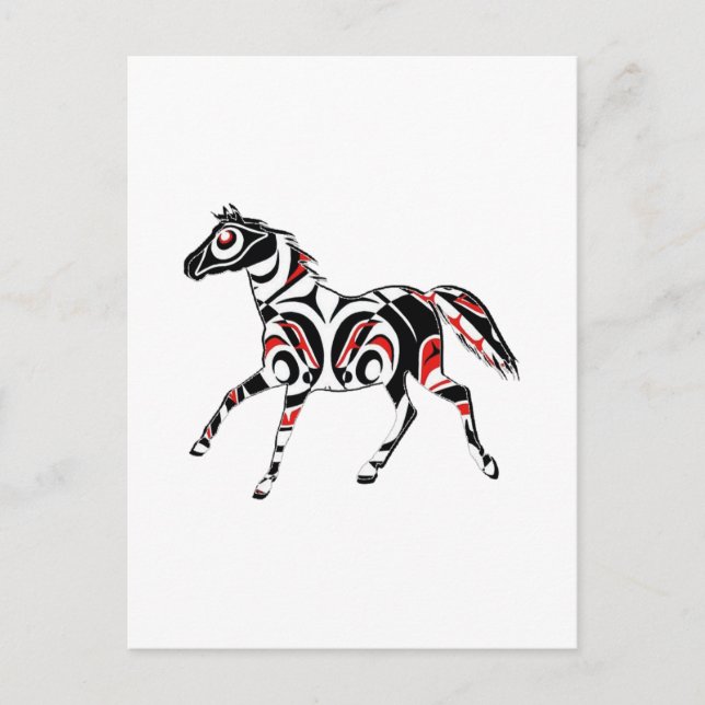 POSTAL ESPÍRITU HORSE (Anverso)