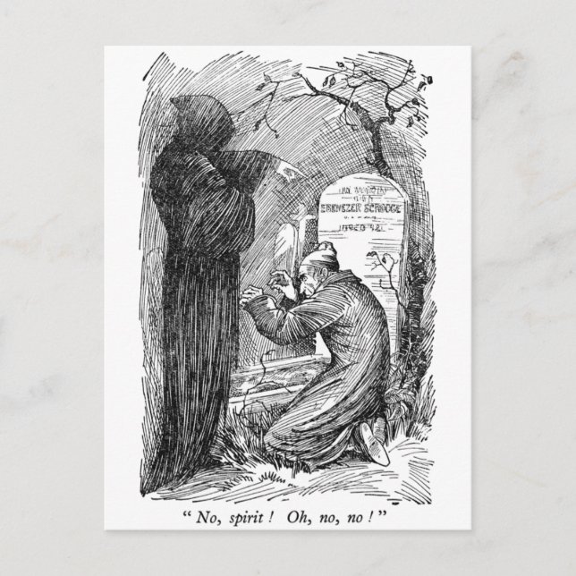 Postal ¡Espíritu No! (con texto) (Anverso)
