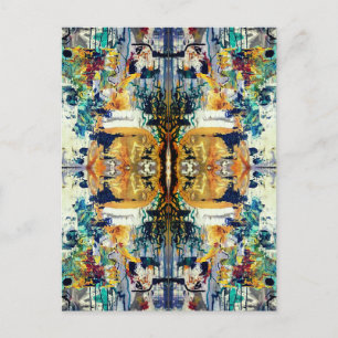 Postal espíritu reflejado. Dimensiones: