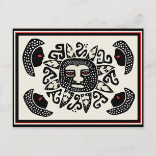 Postal Espíritu Solar Indígena Tribal