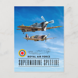 POSTAL ESPÍRITU SUPERMARINO - PLAZA DE AIRE REAL