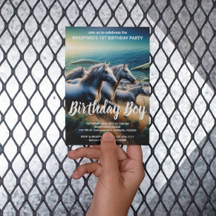 Postal Espíritus veloces: Una manada galopante