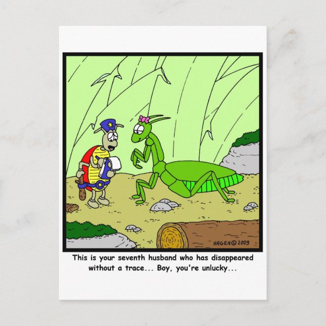Postal Esposo perdido (Anverso)