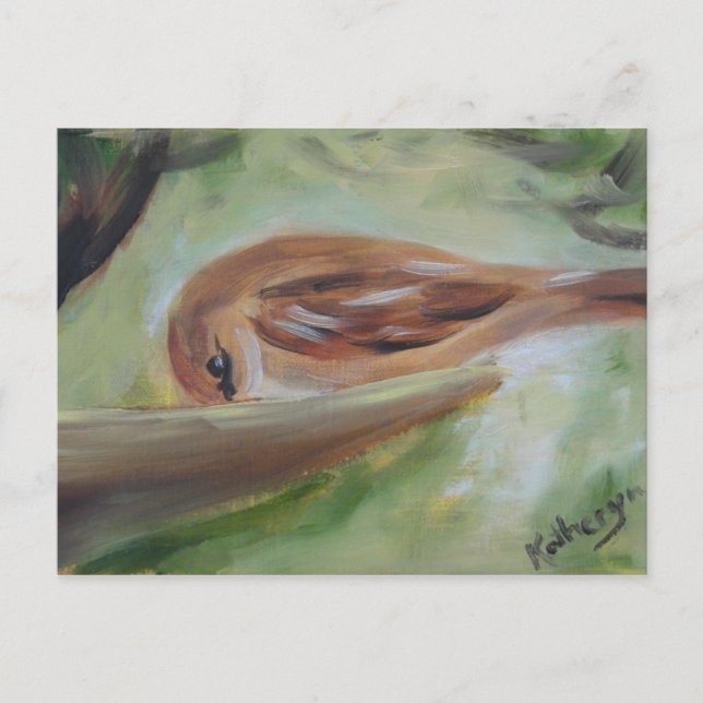 Postal Espuma en alimentador (Anverso)