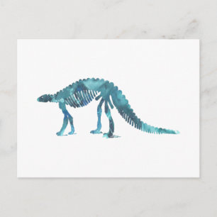Postal Esqueleto de dinosaurio (Scelidosaurus)