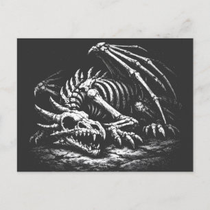 Postal Esqueleto de Dragón — por BurnsInHell