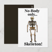Esqueleto Sin-Cuerpo Divertido
