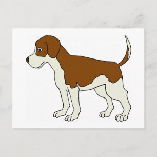 Postal Esquema de perro