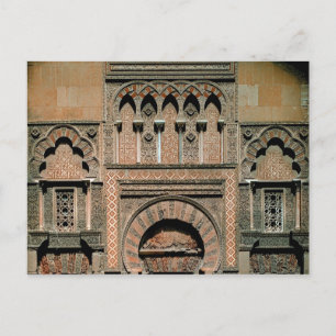 Postal Esquema decorativo por encima de la puerta