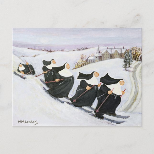 Postal Esquí (Anverso)