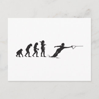 Postal Esquí acuático