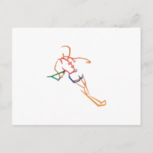 Postal Esquí acuático