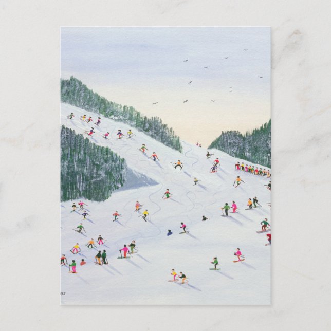 Postal Esquí-vening 1995 (Anverso)