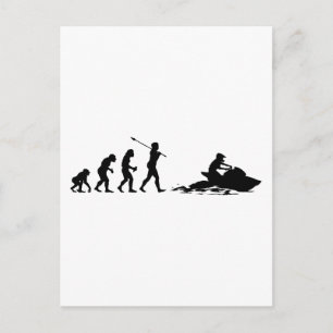 Postal Esquiador Jet