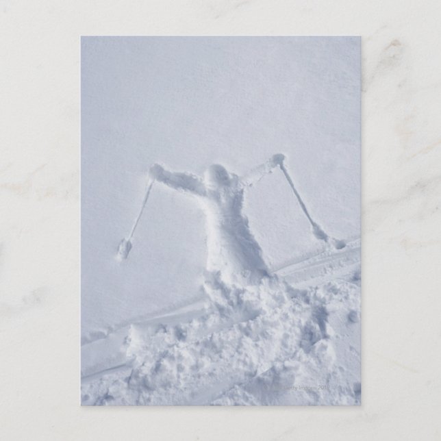 Postal Esquiadores 2 (Anverso)