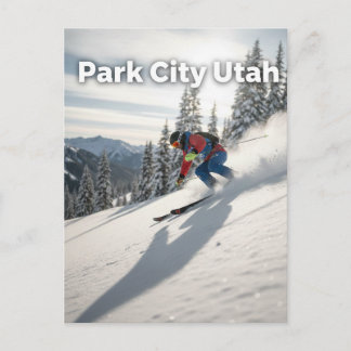 Postal Esquiar en Park city Utah